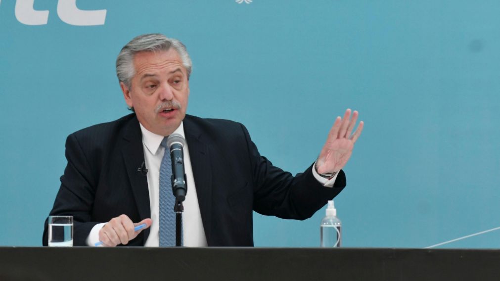 El mandatario anunció la adquisición de 167 equipos tecnológicos en 60 instituciones científicas y tecnológicas nacionales (Télam).