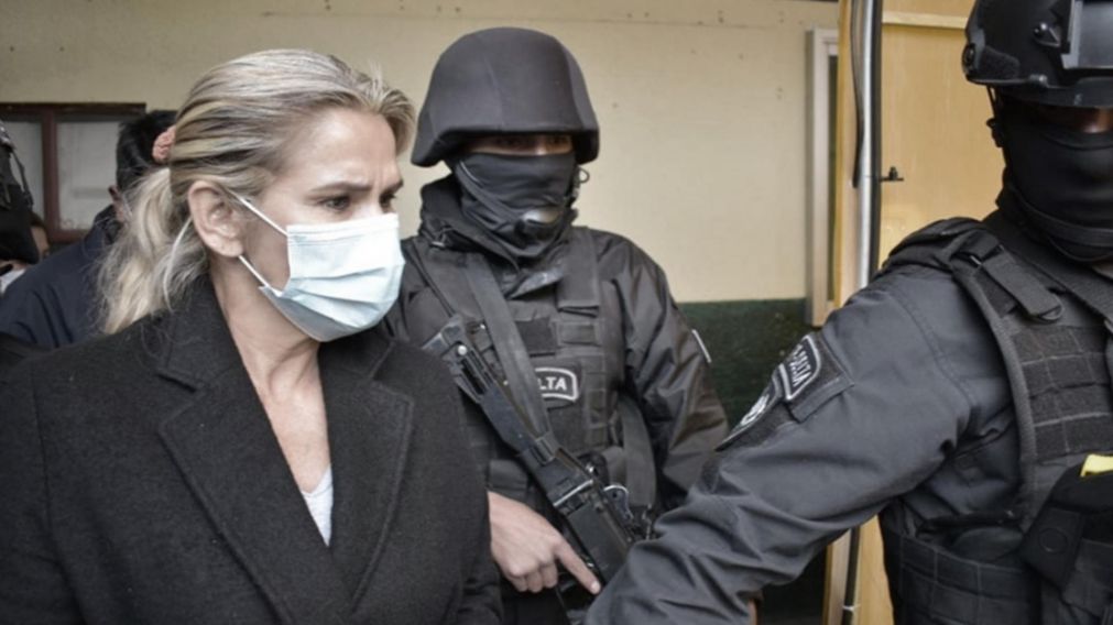 Jeanine Áñez fue detenida en marzo de 2021 (Archivo/Télam).