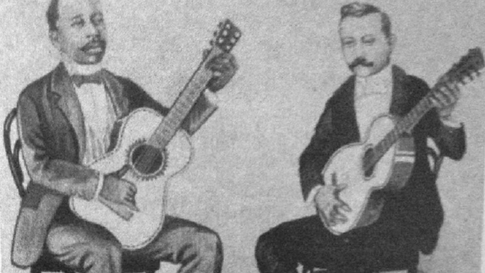 Gabino Ezeiza, el padre de la payada, nació en el barrio porteño San Telmo el 3 de febrero de 1858 (Archivo).