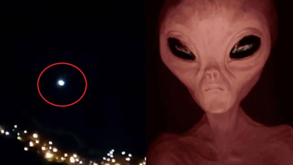 Video: �OVNI intent� comunicarse en c�digo morse con vecinos?