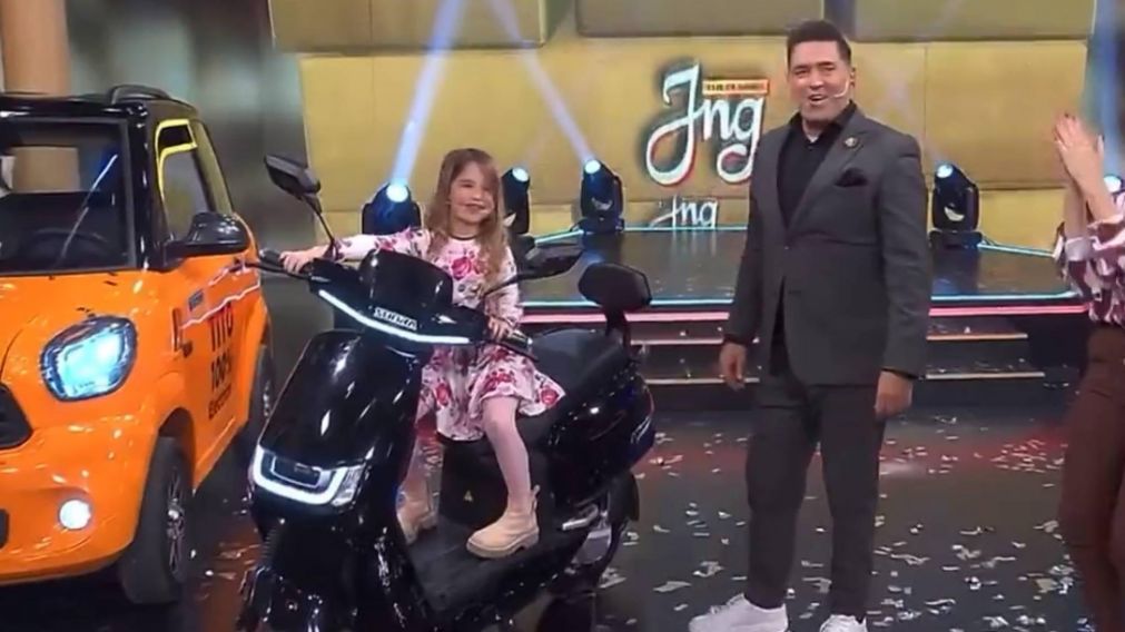 Horror en �La Noche del Domingo�: una nena de 7 a�os casi se estrella con una moto