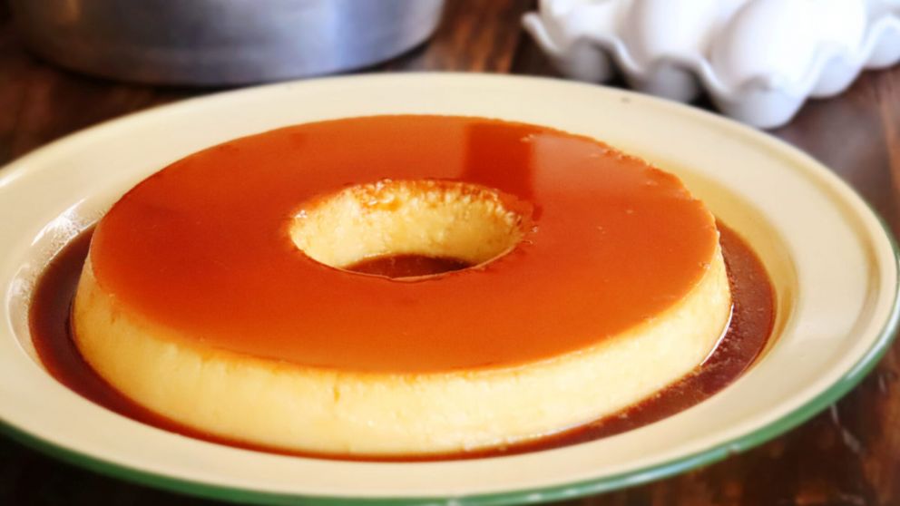 Receta del flan casero con caramelo, f�cil, rica y salvadora.