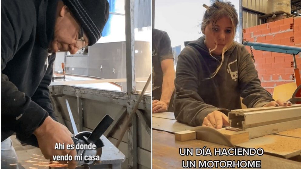 Ailín y su papá "Gigi" son furor en las redes sociales(TikTok/@aylulescano).