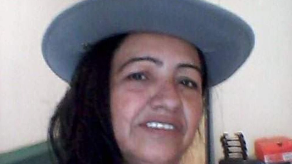 La víctima, Irma Vera, quien fue asesinada por una patota.