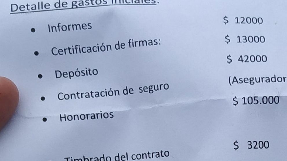 Polémica por los extravagantes precios de un alquiler en La Plata.