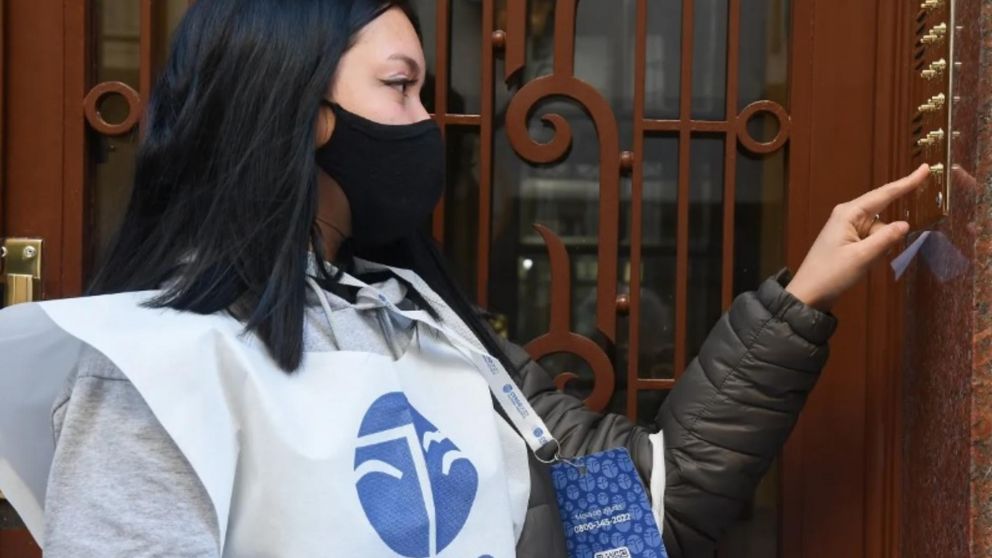 Son 750.000 las personas a las que se les pagará por sus tareas durante el Censo 2022 (Archivo/Télam).